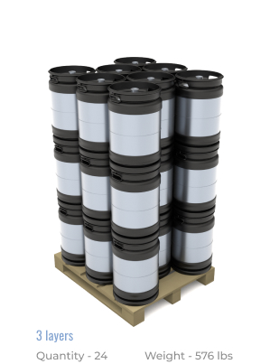 1/2 BBL ECO Keg, 24 Items